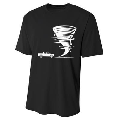 Tornado For Idea Gift Storm Chaser Performance Sprint T-Shirt