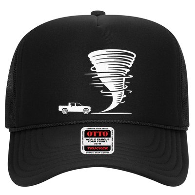 Tornado For Idea Gift Storm Chaser Trucker Hat