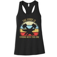 The Forge Is Strong With This One Funny Blacksmith Women's Racerback Tank