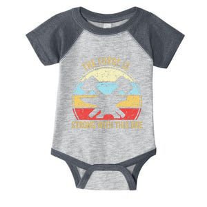 The Forge Is Strong With This One Funny Blacksmith Infant Baby Jersey Bodysuit