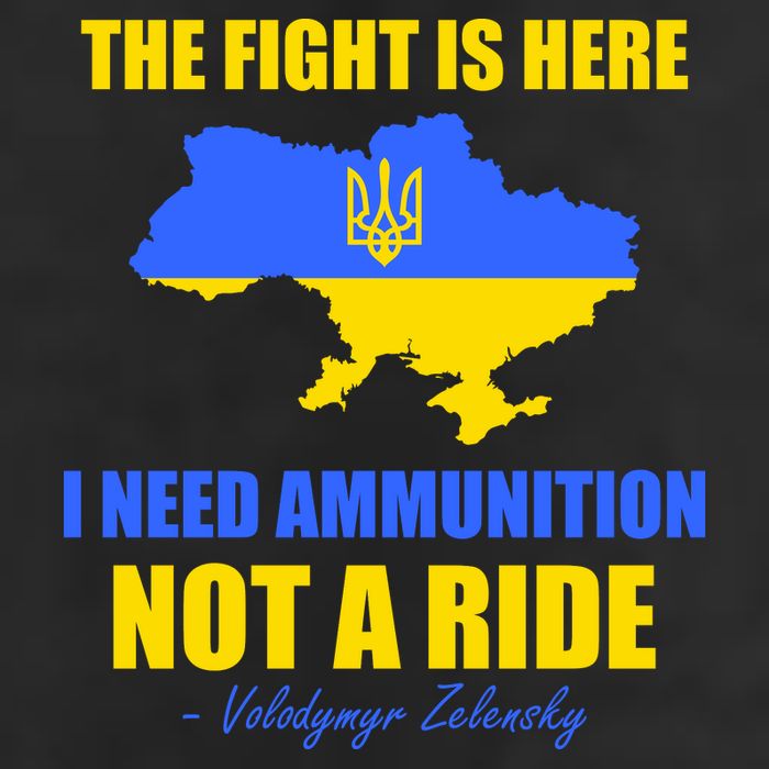 The Fight Is Here I Need Ammunition, Not A Ride Support Ukraine Cool Comfort Performance Bucket Hat