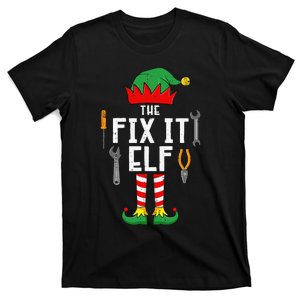 The Fix It Elf Christmas Family Matching Xmas Group Funny Gift T-Shirt