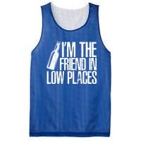 The Friend In Low Places Funny Country Quotes Gift Mesh Reversible Basketball Jersey Tank