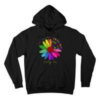 They Fight I Fight Oncology Team Sunflower Tall Hoodie