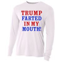 Trump Farted In My Mouth Cooling Performance Long Sleeve Crew