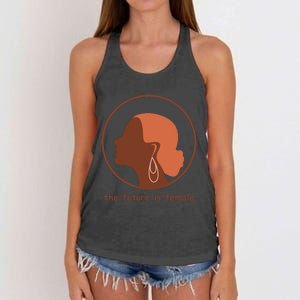 The Future Is Female Women's Knotted Racerback Tank