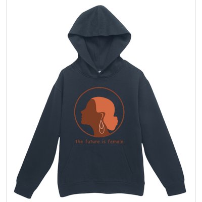 The Future Is Female Urban Pullover Hoodie