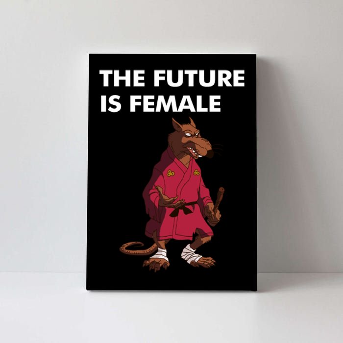 The Future Is Female Splinter Canvas