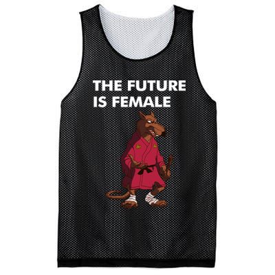 The Future Is Female Splinter Mesh Reversible Basketball Jersey Tank