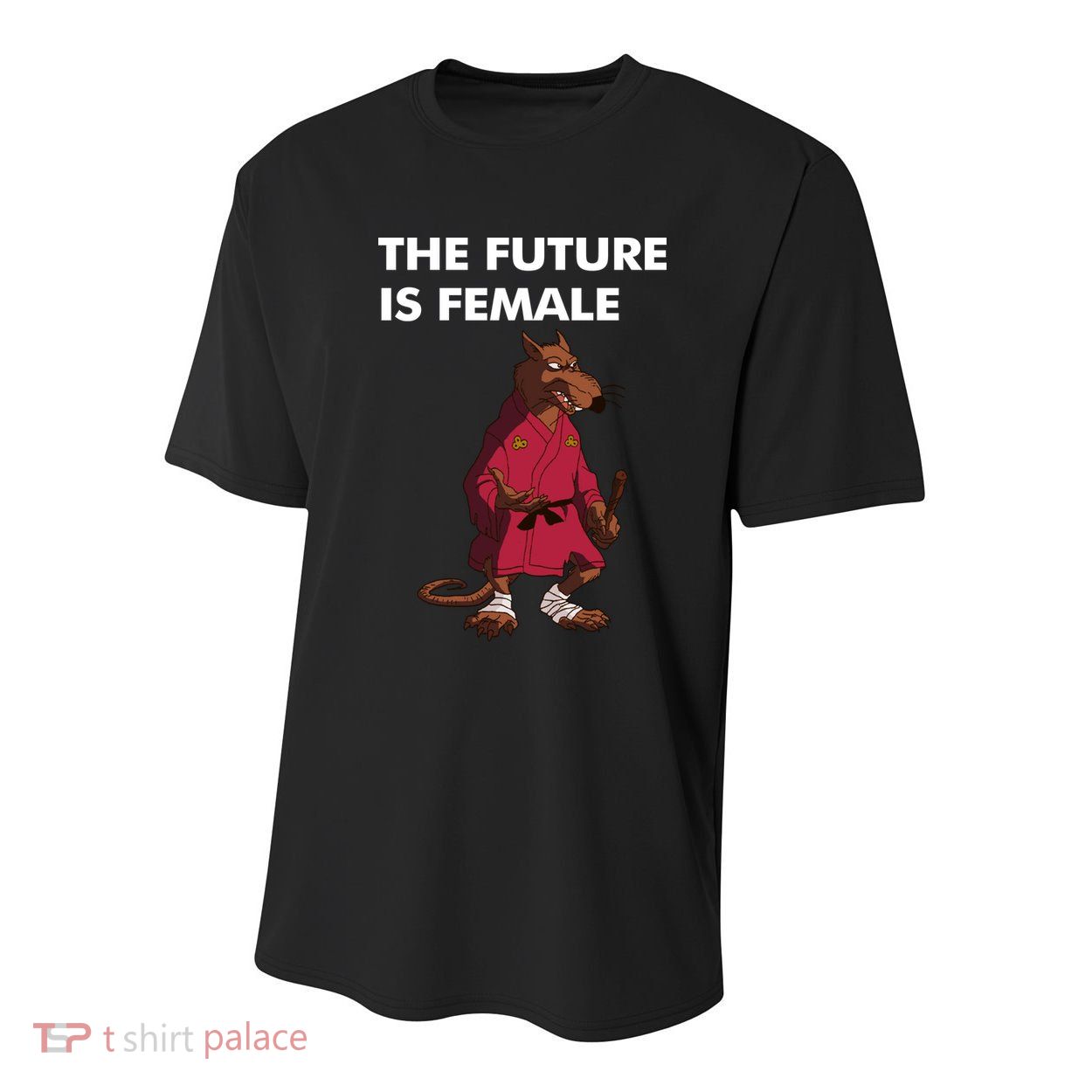 The Future Is Female Splinter Youth Performance Sprint T-Shirt