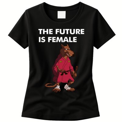 The Future Is Female Splinter Womens T-Shirt