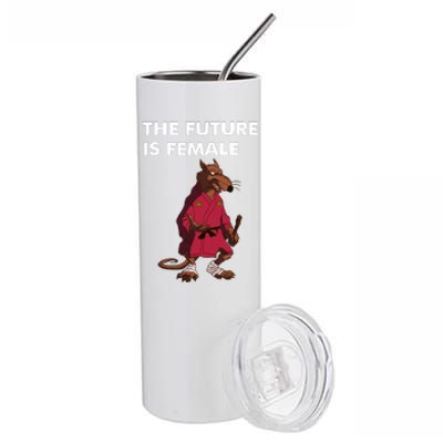 The Future Is Female Splinter Stainless Steel Tumbler