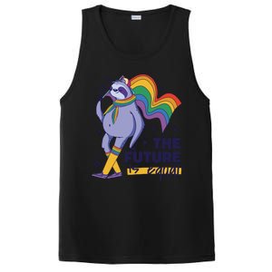 The Future Is Equal Sloth Pride PosiCharge Competitor Tank