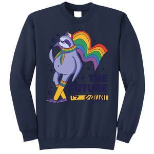 The Future Is Equal Sloth Pride Sweatshirt