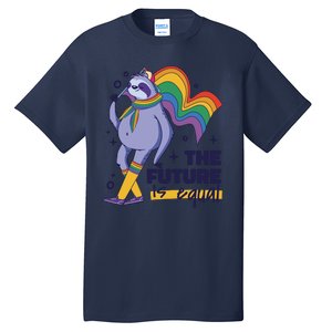 The Future Is Equal Sloth Pride Tall T-Shirt