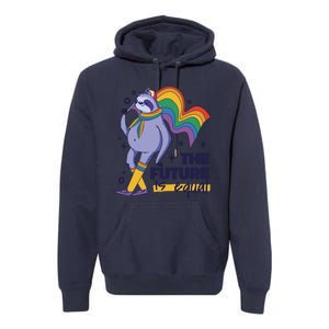 The Future Is Equal Sloth Pride Premium Hoodie