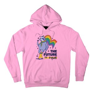 The Future Is Equal Sloth Pride Hoodie