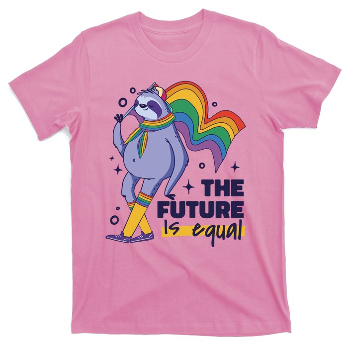 The Future Is Equal Sloth Pride T-Shirt