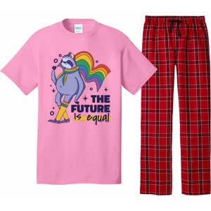 The Future Is Equal Sloth Pride Pajama Set