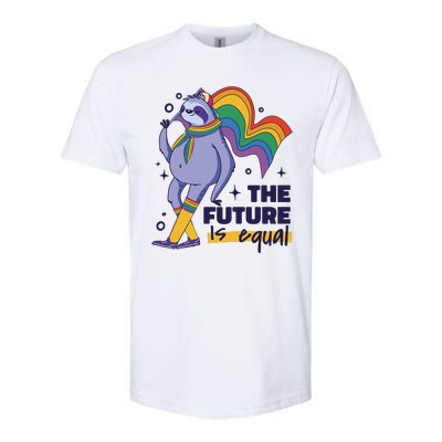 The Future Is Equal Sloth Pride Softstyle® CVC T-Shirt