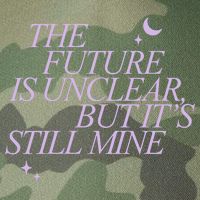 The Future Is Unclear But Its Still Mine Cute Legacy Tie Dye Trucker Hat