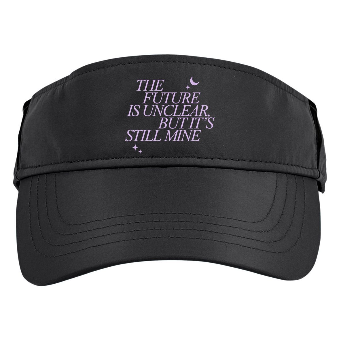 The Future Is Unclear But Its Still Mine Cute Adult Drive Performance Visor