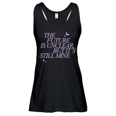 The Future Is Unclear But Its Still Mine Cute Ladies Essential Flowy Tank