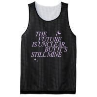 The Future Is Unclear But Its Still Mine Cute Mesh Reversible Basketball Jersey Tank