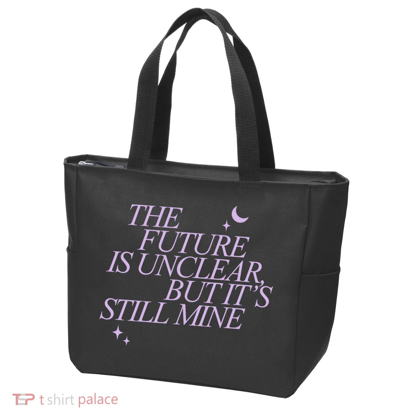 The Future Is Unclear But Its Still Mine Cute Zip Tote Bag