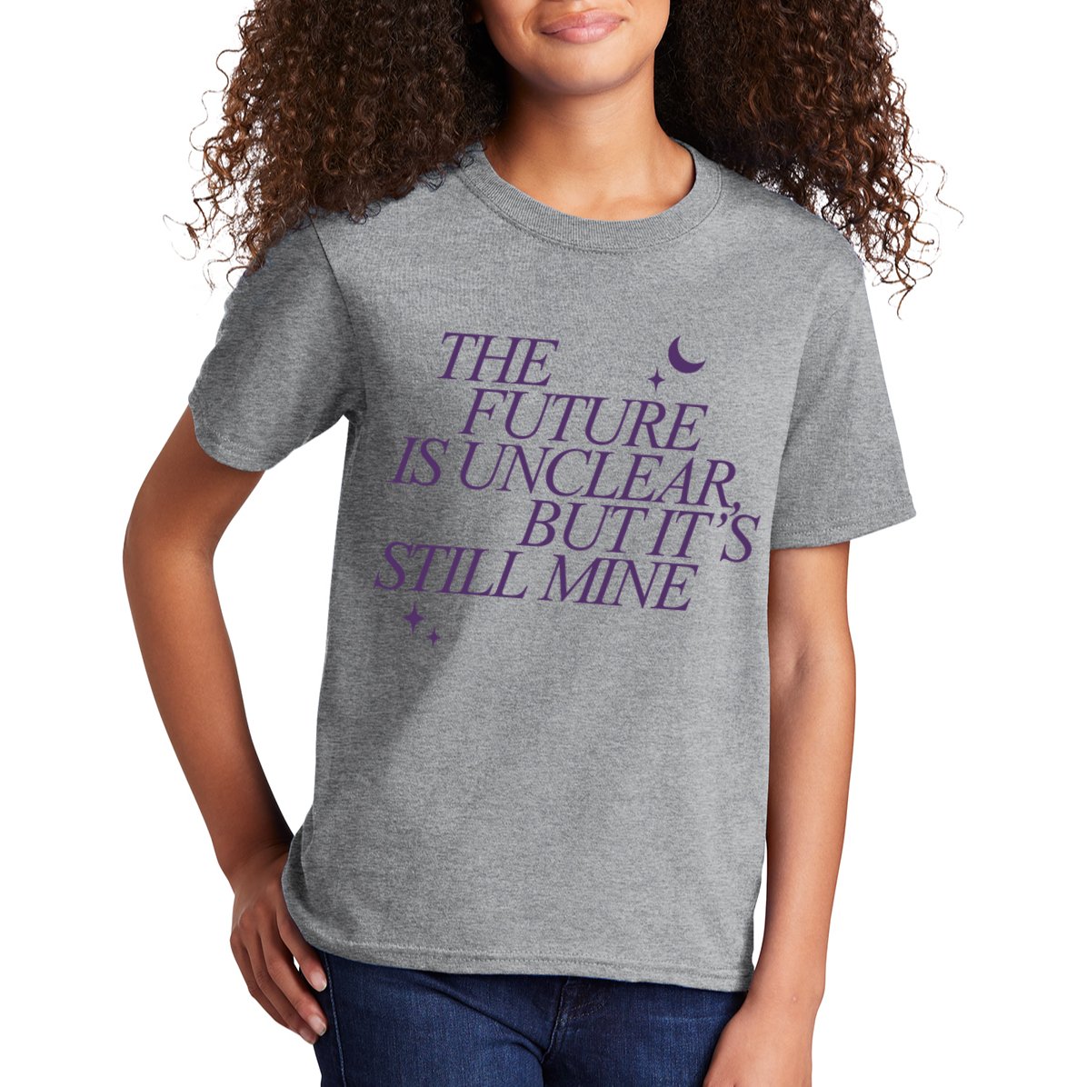 The Future Is Unclear But Its Still Mine Cute Kids T-Shirt