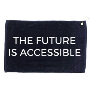 The Future Is Accessible Grommeted Golf Towel