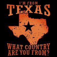 Texas Flag IM From Texas What Country Are You From 7-Panel Snapback Hat