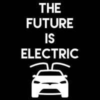 The Future Is Electric Car Cooling Performance Crew T-Shirt