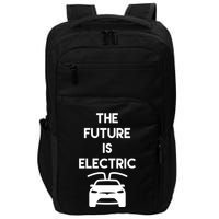 The Future Is Electric Car Impact Tech Backpack
