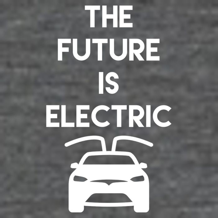 The Future Is Electric Car T-Shirt
