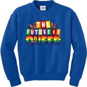 The Future Is Queer Lgbtq Rainbow Pride Gift Kids Sweatshirt