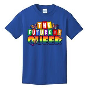 The Future Is Queer Lgbtq Rainbow Pride Gift Kids T-Shirt