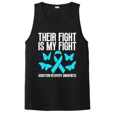 Their Fight Is My Fight Addiction Recovery Matters For Gift PosiCharge Competitor Tank