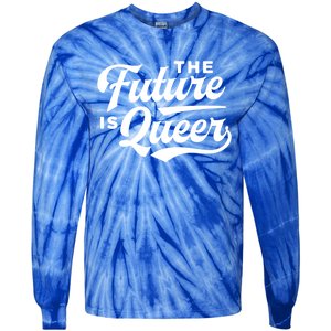 The Future Is Queer Gift Tie-Dye Long Sleeve Shirt