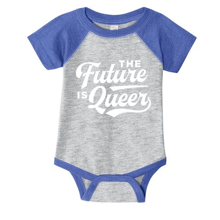 The Future Is Queer Gift Infant Baby Jersey Bodysuit