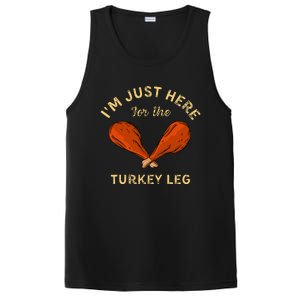 Thanksgiving Food IM Just Here For The Turkey Leg PosiCharge Competitor Tank