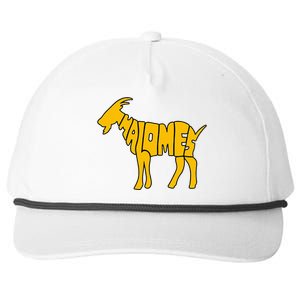 The Farm I Love Goats & Chickens Snapback Five-Panel Rope Hat