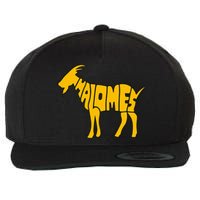 The Farm I Love Goats & Chickens Wool Snapback Cap