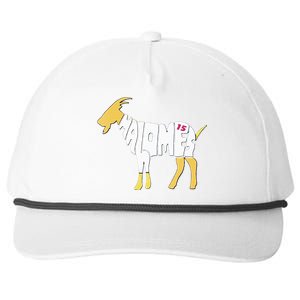 The Farm I Love Goats & Chickens Snapback Five-Panel Rope Hat