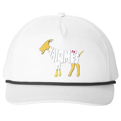 The Farm I Love Goats & Chickens Snapback Five-Panel Rope Hat