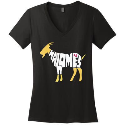 The Farm I Love Goats & Chickens Women's V-Neck T-Shirt