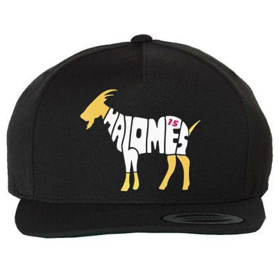 The Farm I Love Goats & Chickens Wool Snapback Cap