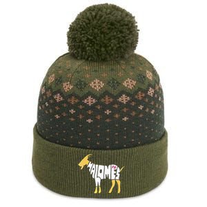 The Farm I Love Goats & Chickens The Baniff Cuffed Pom Beanie