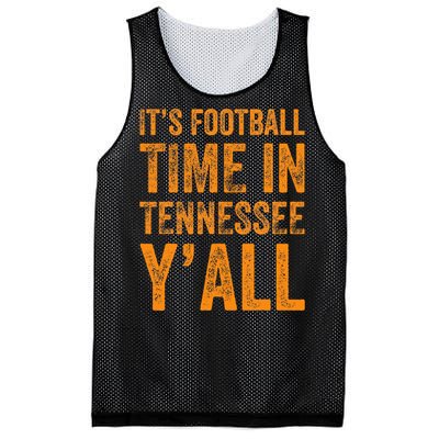 Tennessee Football ItS Football Time In Tennessee Yall Vol Mesh Reversible Basketball Jersey Tank