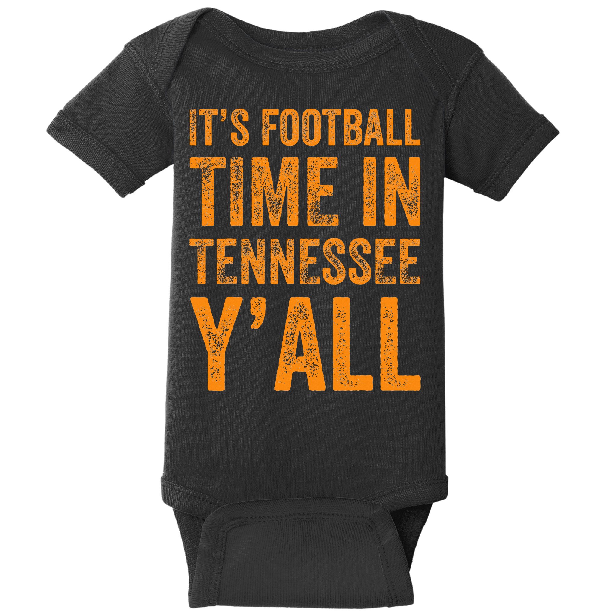 Tennessee Football ItS Football Time In Tennessee Yall Vol Baby Bodysuit